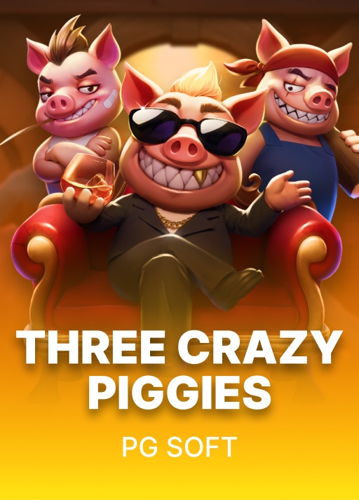 Three Crazy Piggies