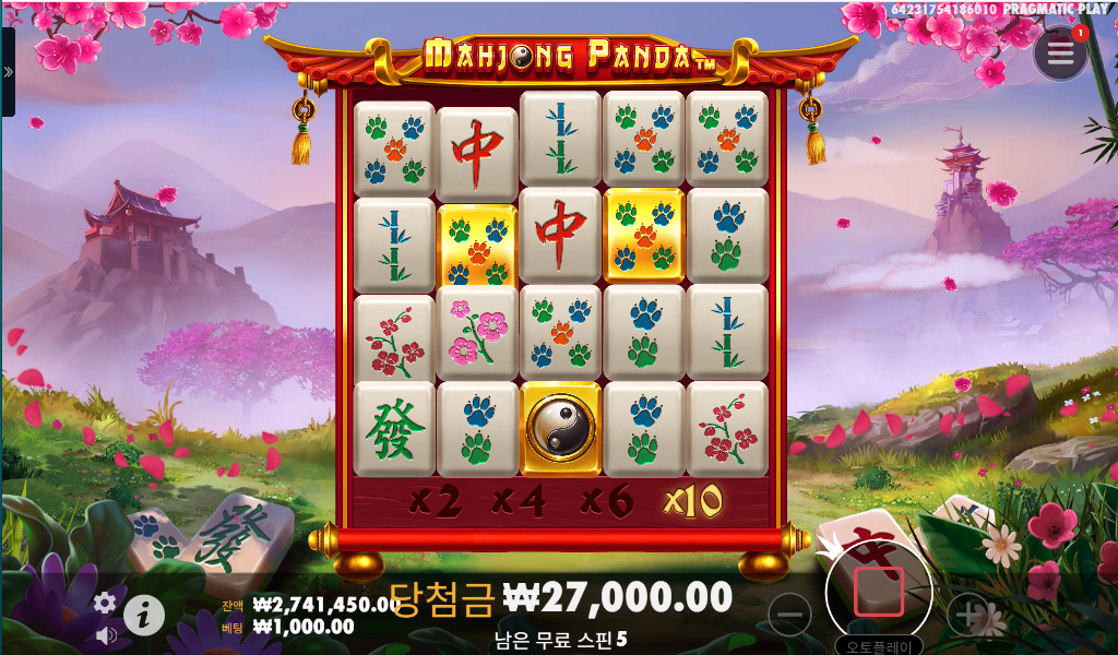 Mahjong Panda 슬롯