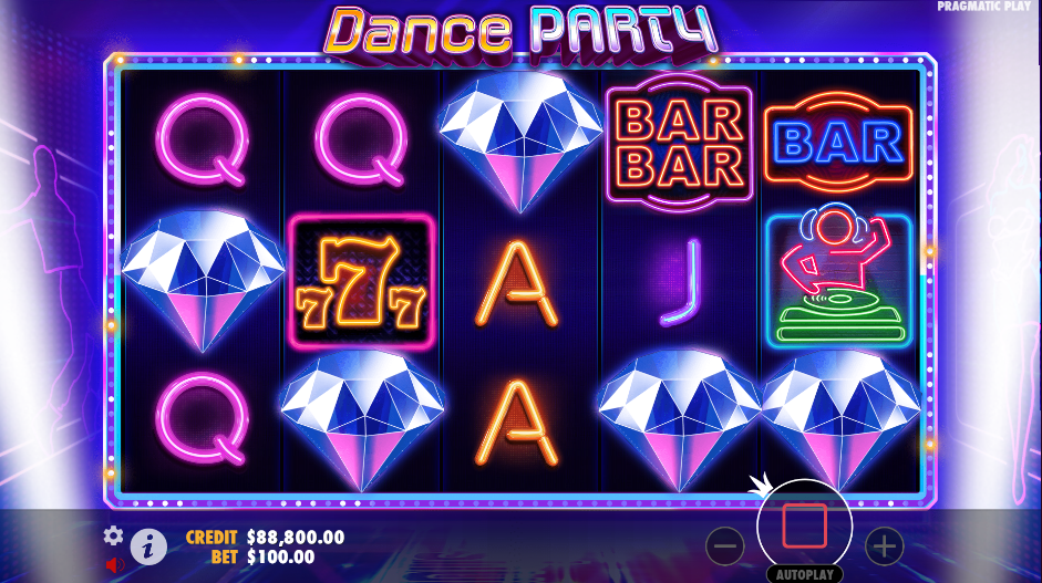 Dance Party 슬롯 무료 스핀