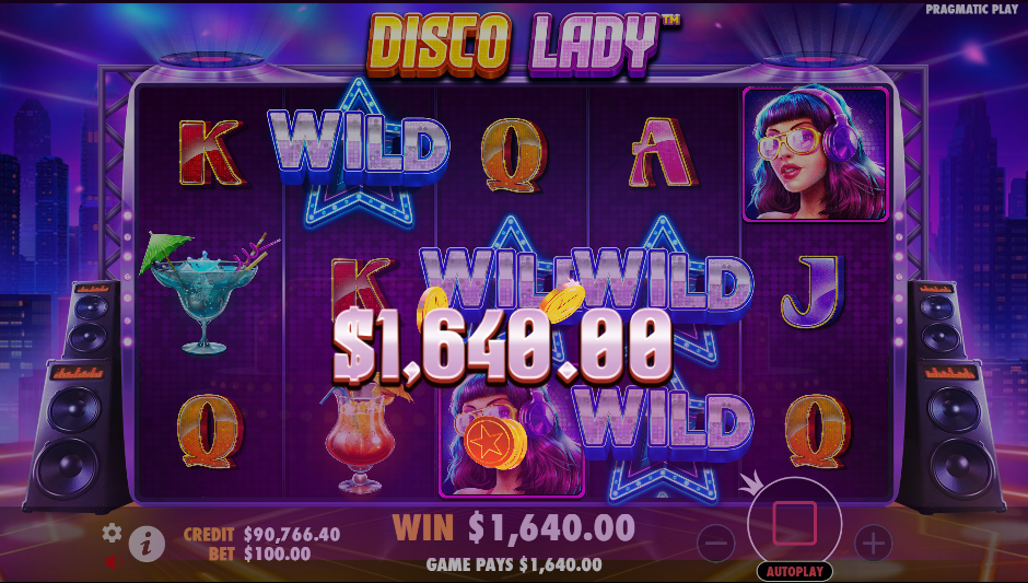 DISCO LADY 슬롯