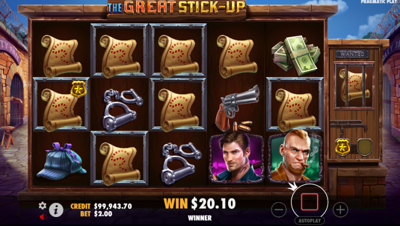 The Great Stick-Up 슬롯
